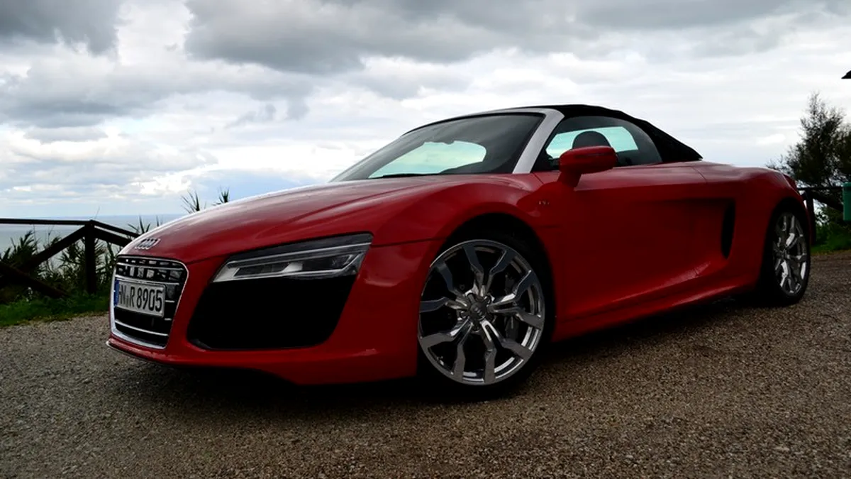 TEST Special - Audi R8 V10. Tornadă cu upgrade.