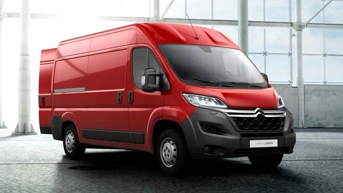 Facelift pentru utilitarele Citroen Jumper, Peugeot Boxer şi Fiat Ducato