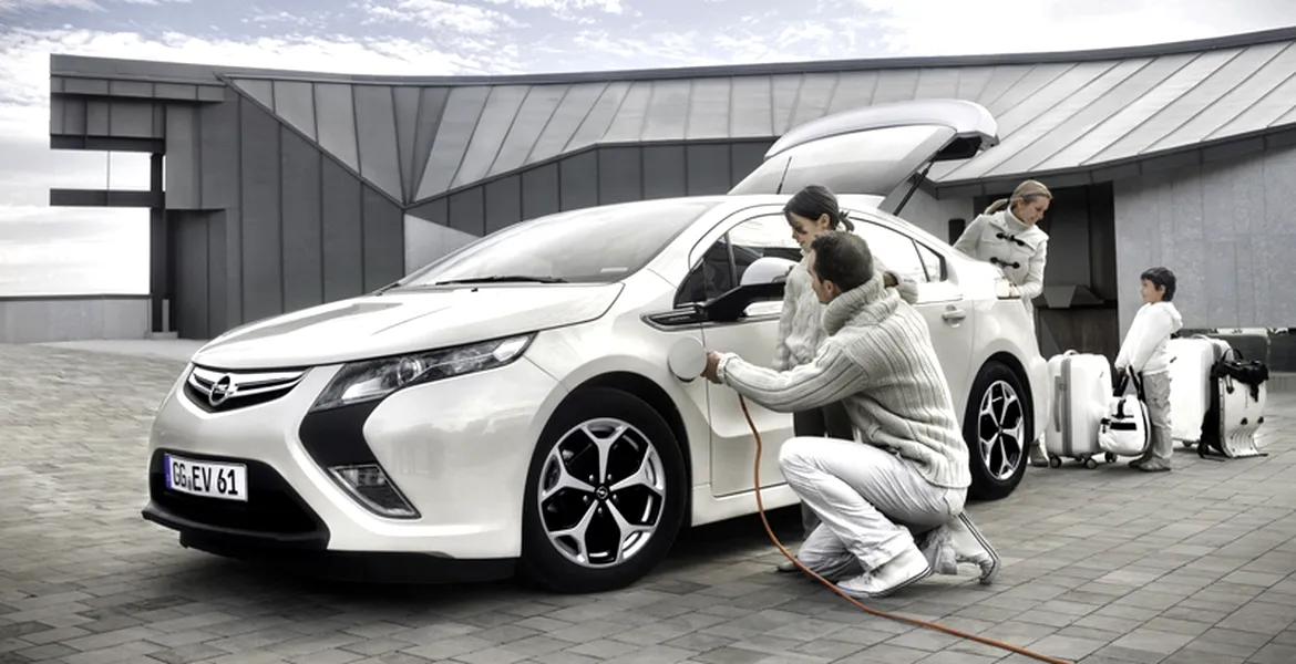 Sixt Rent a Car introduce pentru închiriere electrica Opel Ampera