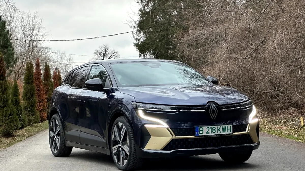 Megane E-Tech: Cea mai nouă electrică de la Renault are o autonomie de peste 400 km - VIDEO