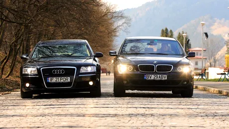 Audi A8 vs. BMW Seria 7