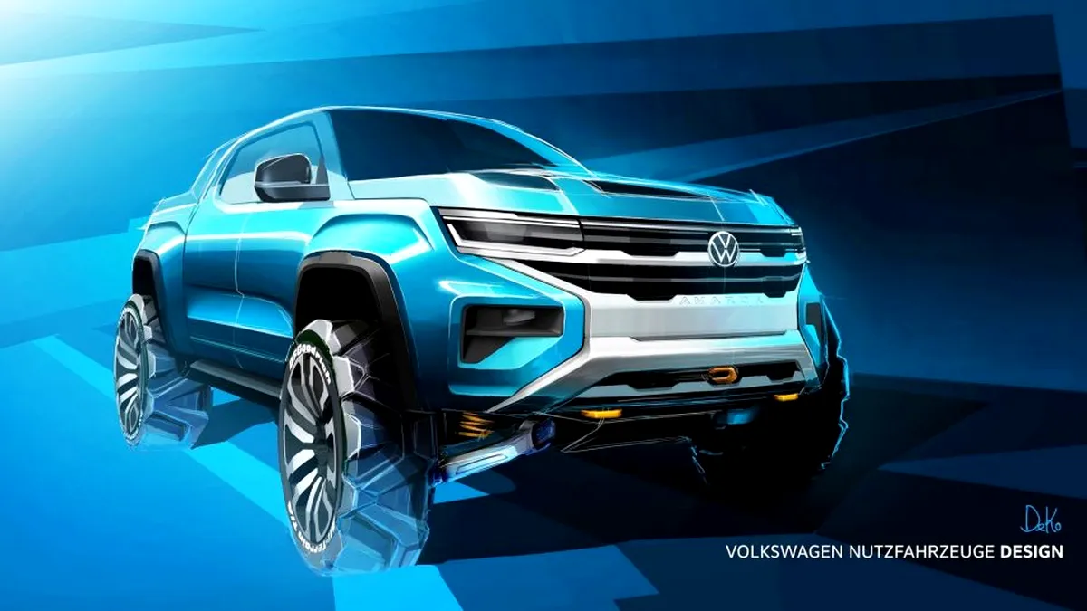 Volkswagen ia în calcul un viitor SUV electric bazat pe Amarok