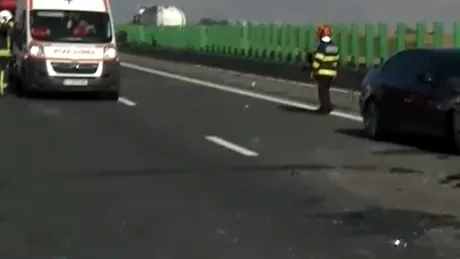Accident pe Autostrada Soarelui, luni dimineață. Patru mașini s-au ciocnit pe sensul către Constanța