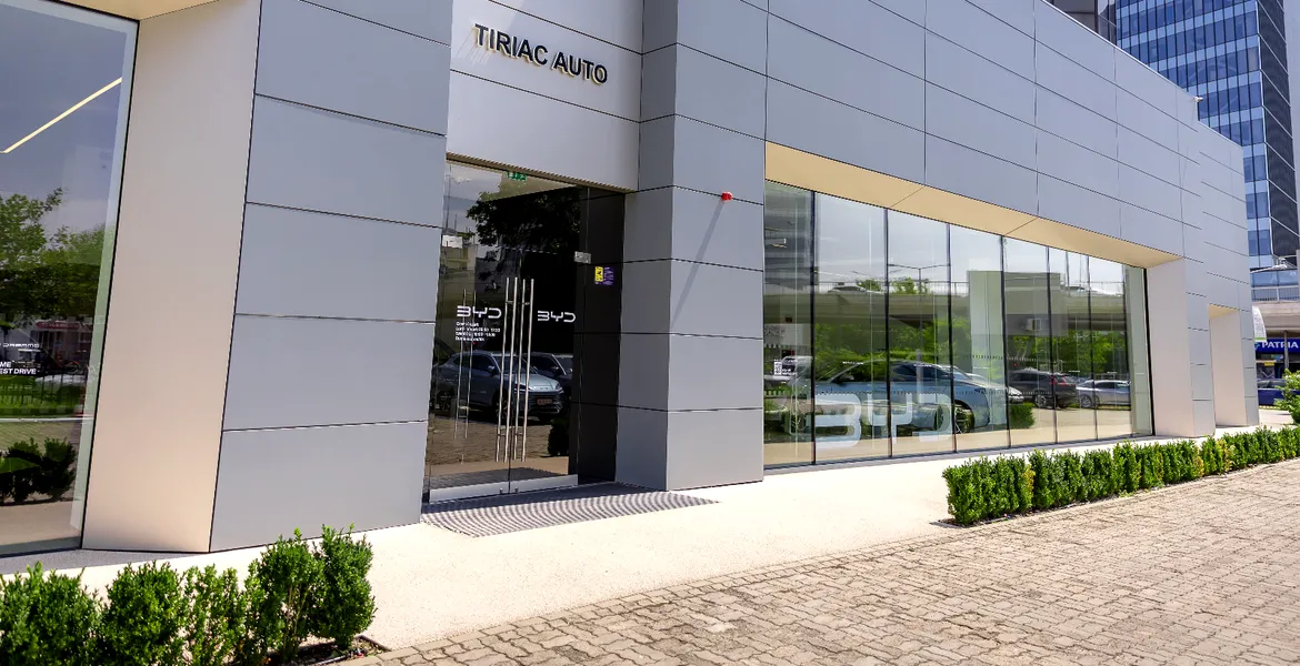 Țiriac Auto deschide primul showroom dedicat BYD în București, în proximitatea Mall Promenada (P)