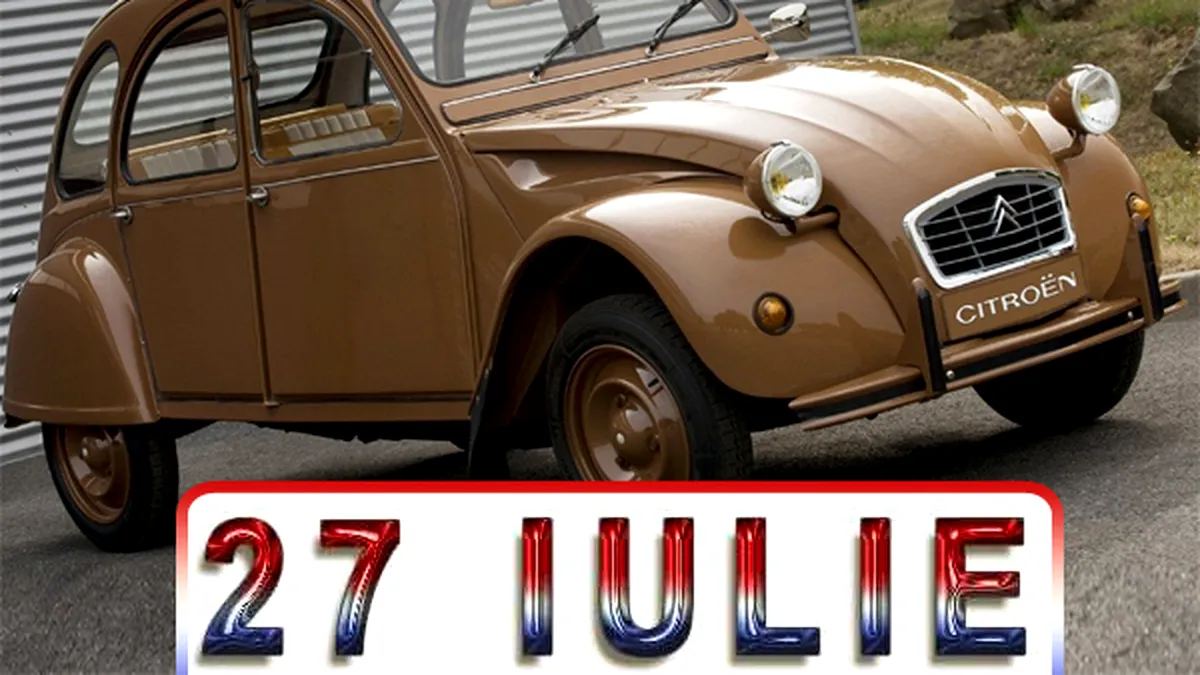 27 Iulie în istoria automobilistică