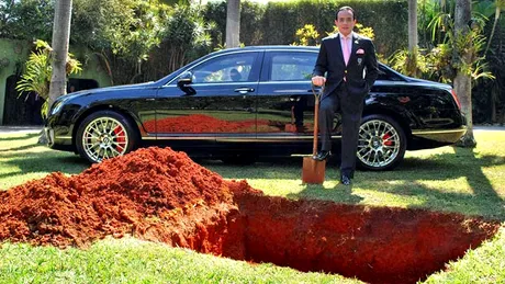 VIDEO - A spus că-şi va îngropa Bentley-ul ca să-l conducă după moarte şi a fost criticat dur, dar la final toţi i-au dat dreptate 