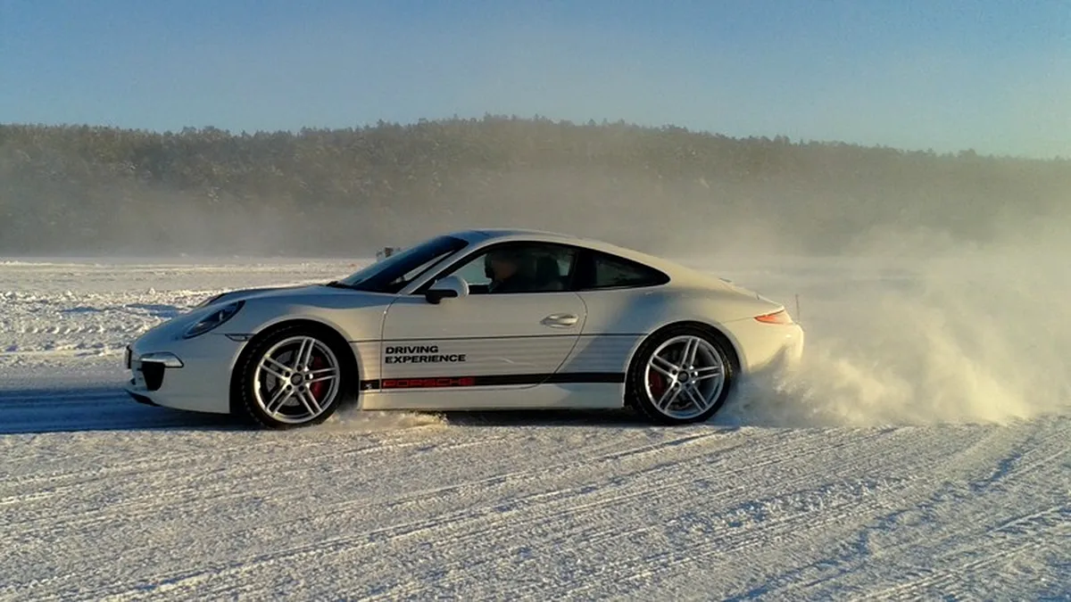 Porsche Ice Force 2013 în Laponia. Ziua 1