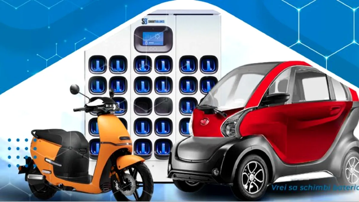 Primele vehicule electrice cu baterii interschimbabile din Europa sunt acum disponibile în România