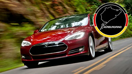 VIDEO: Cum se descurcă Tesla Model S pe Nurburgring