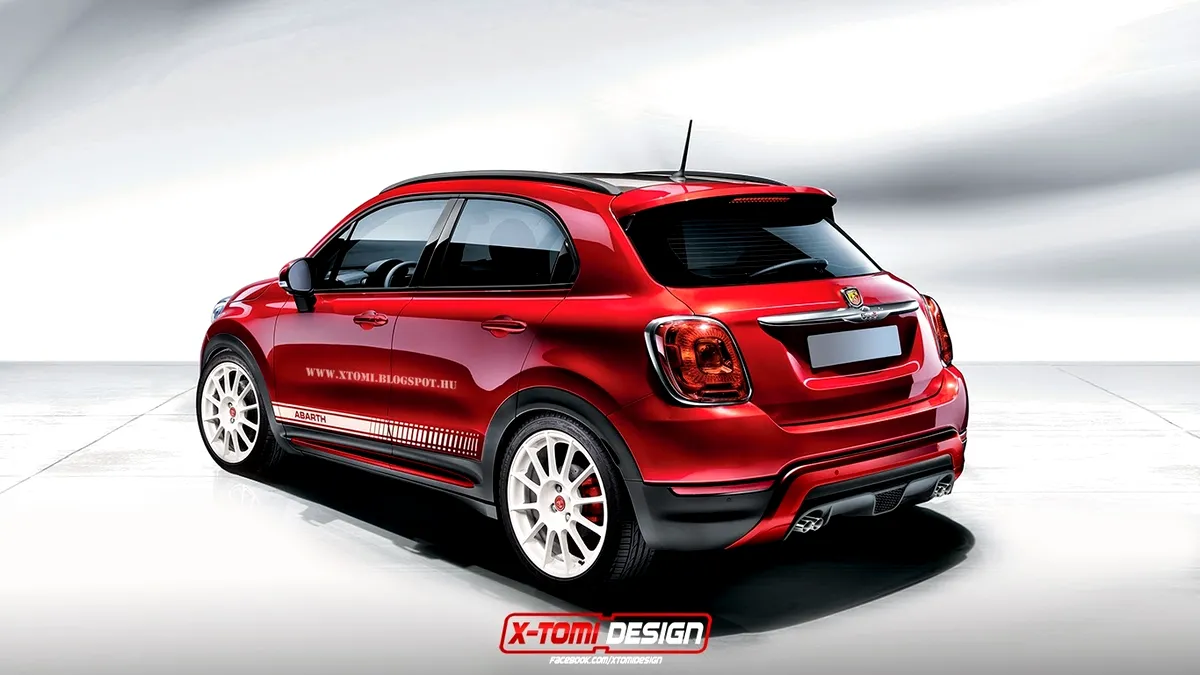 Aşteptăm cu interes un Abarth 500X...