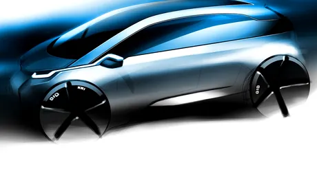 Prima schiţă a proiectului BMW Megacity