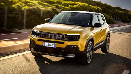 SUV-ul electric Jeep Avenger este “Mașina Anului 2023 în Europa”