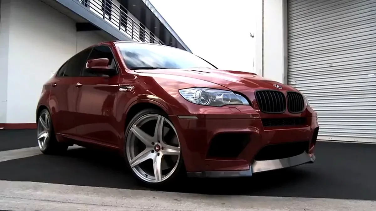 VIDEO: Reclamă la BMW X6M, preparat de Vorsteiner