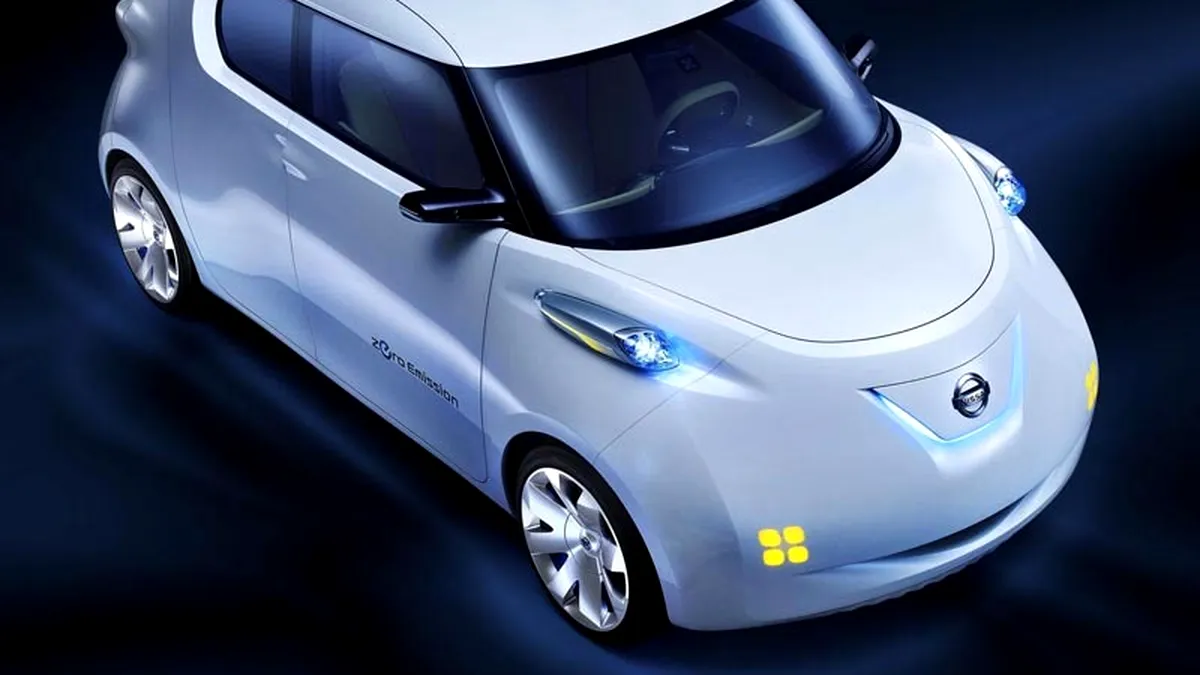 Nissan TownPod, concept electric la Paris 2010