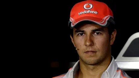 Sergio Perez pleacă de la McLaren F1 la sfârşitul sezonului 2013