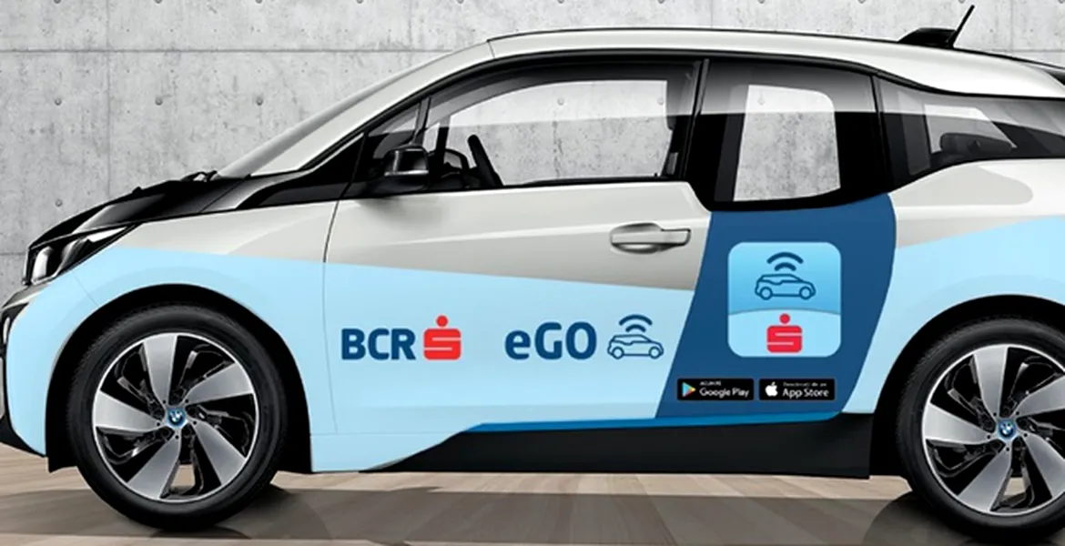 S-a lansat primul serviciul de car sharing 100% electric din Bucureşti, oferit prin card bancar