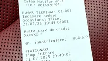 Taxă uriașă de parcare, plătită de un turist care și-a lăsat mașina 13 ore în Cluj-Napoca: „Ca-n Dubai!”