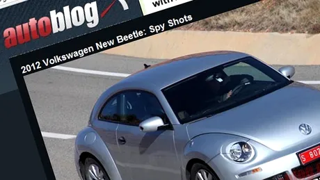Spionat fără camuflaj: noul Volkswagen Beetle 2012