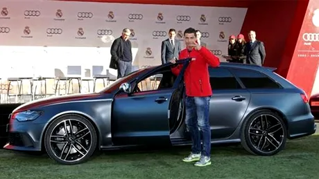 Ce maşini Audi conduc jucătorii Real Madrid, în frunte cu Ronaldo