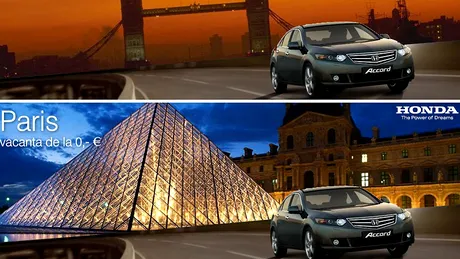 În vacanţă cu Honda Accord