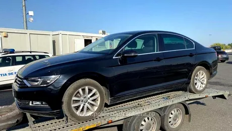 Un bulgar a încercat să scoată din România un Volkswagen Passat căutat în Germania