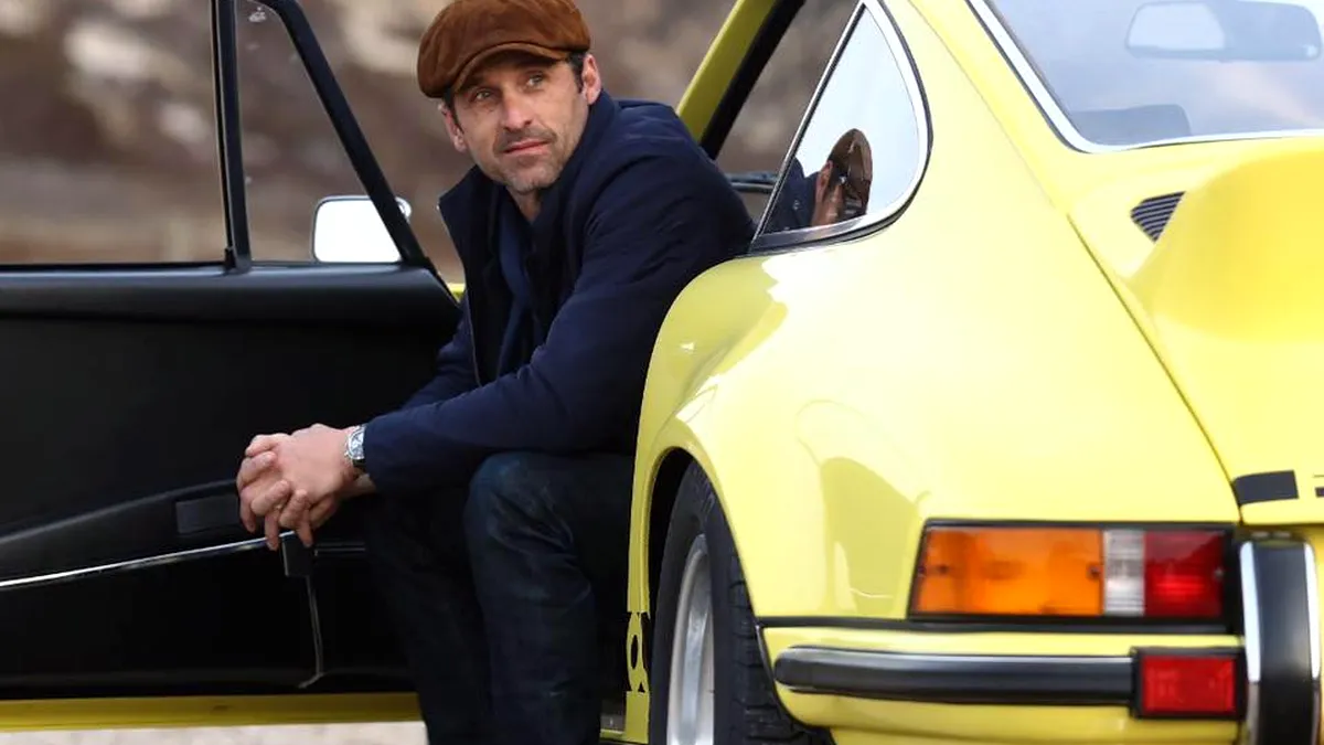 Starul din Anatomia lui Grey, Patrick Dempsey, vorbește despre colecția lui de mașini