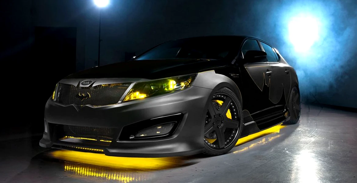 Kia Optima SX Limited – maşina inspirată de Batman