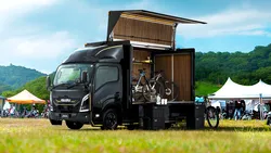 Foto | Cum arată conceptul de autorulotă gândit de Isuzu? Are uși de tip „gullwing” și poate fi personalizat după placul proprietarului