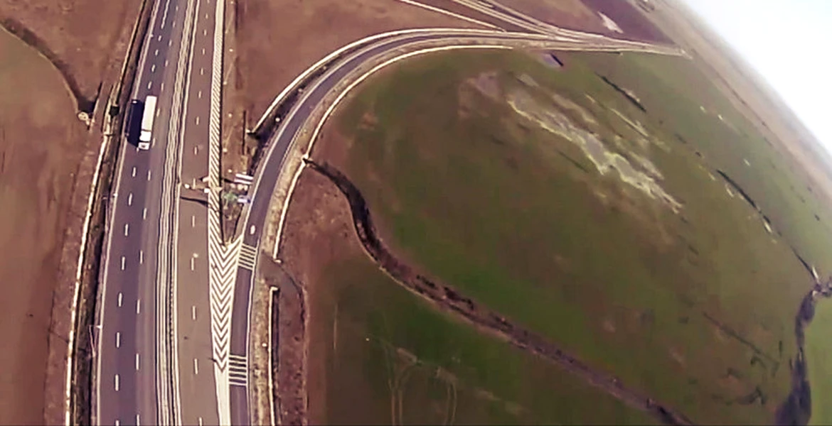 VIDEO: Cum arată autostrăzile Timişoara – Lugoj şi Lugoj – Deva, în lucru