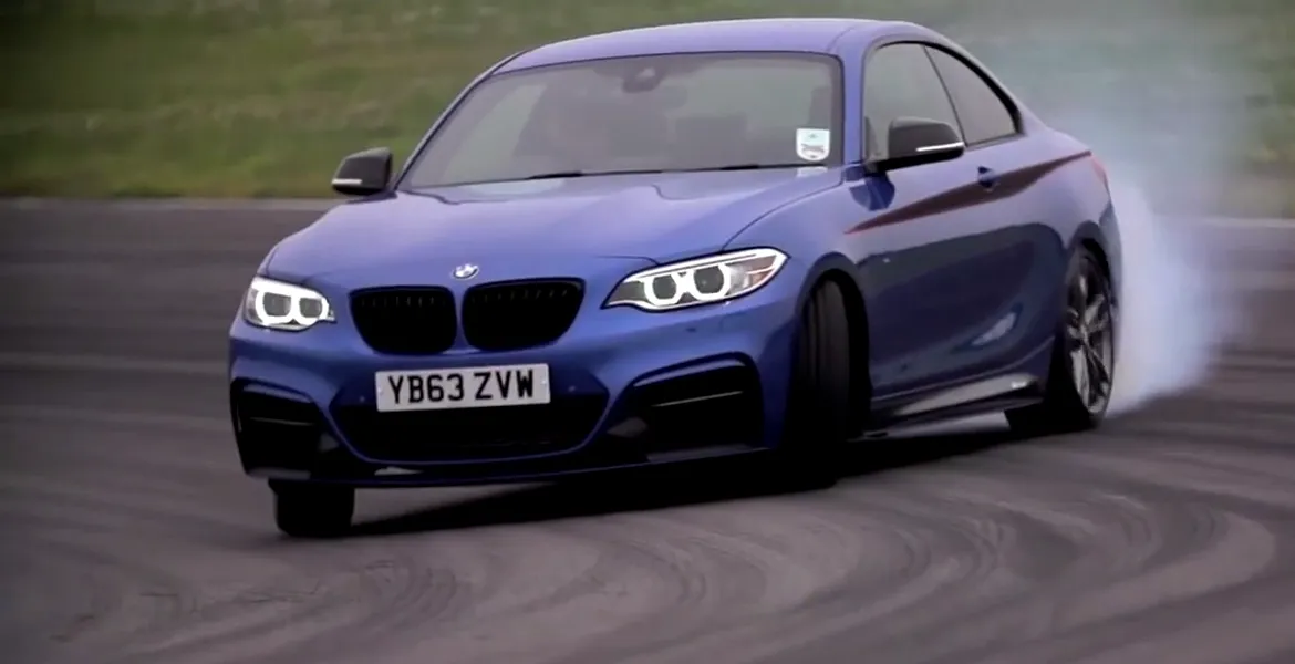 Chris Harris te învaţă să derapezi controlat folosindu-se de un BMW M 235i