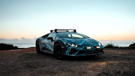 Lamborghini prezintă noi imagini teaser și un clip video cu viitorul Huracan Steratto