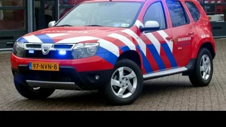 Prima maşină de pompieri Dacia Duster