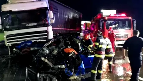 Încă o tragedie pe E85. Trei tineri au murit pe 