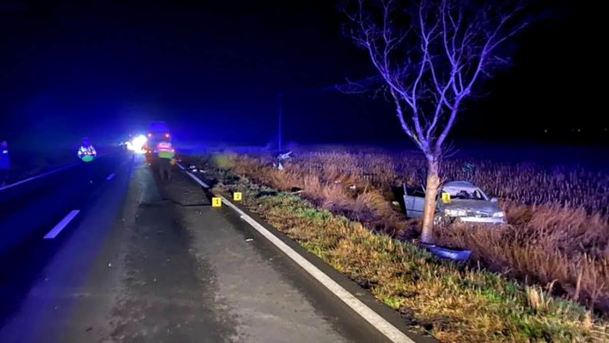 VIDEO - Accident teribil în Buzău. Un tânăr de 19 ani a murit