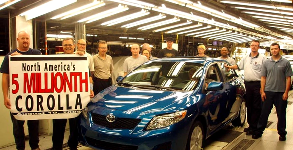 Toyota Corolla – Numărul 5 milioane în America de Nord