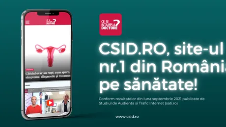 OFICIAL. CSID.ro – cel mai citit site din domeniul Sănătate & îngrijire personală în luna septembrie