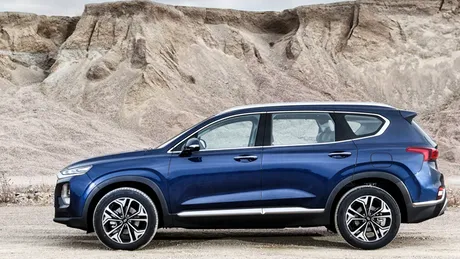 Hyundai a publicat poze cu Noul Santa Fe. SUV-ul sud-coreean va avea şi o versiune cu opt locuri