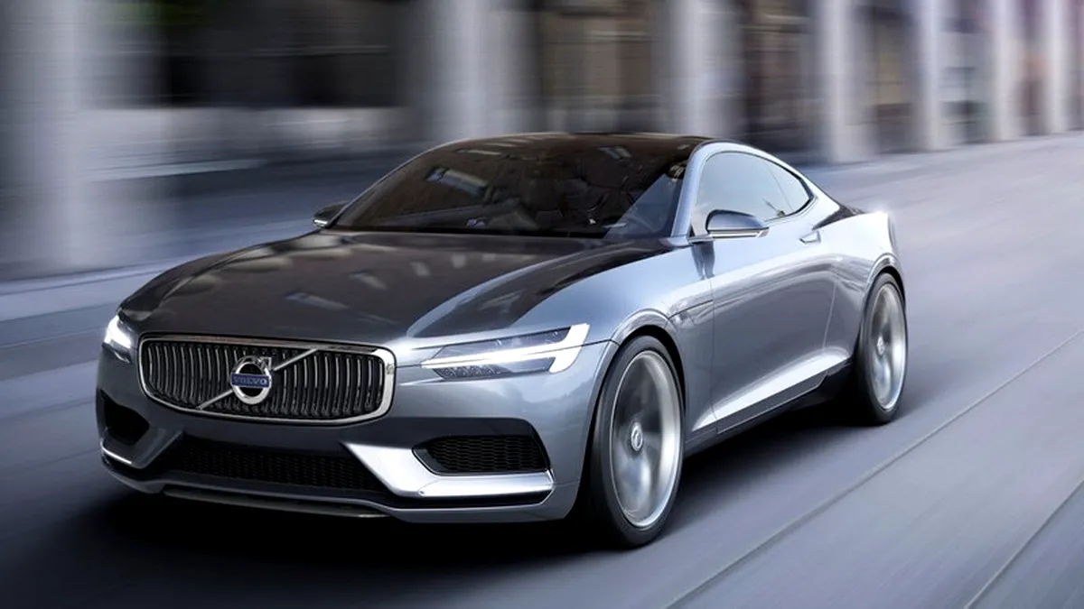 Volvo Concept Coupe e un înlocuitor modern pentru celebrul P1800