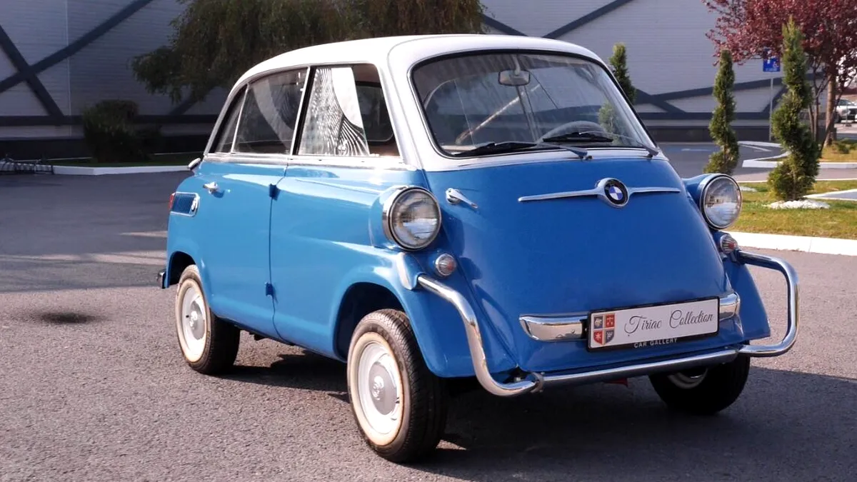 BMW 600 Isetta - Celebrul microcar, parte a galeriei Țiriac Collection