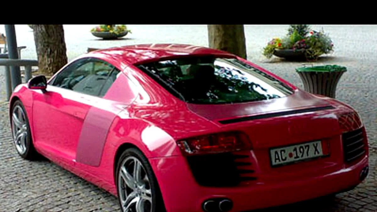 Audi R8 roz