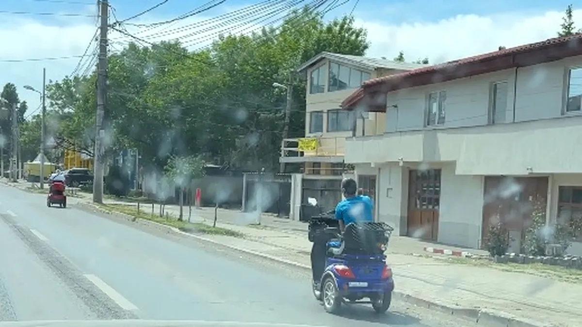 2025: E permisă circulația cu un cărucior electric destinat vârstnicilor/persoanelor cu dizabilități pe drumurile publice?