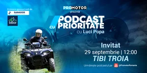 „Podcast cu Prioritate” #82 by ProMotor. Tiberiu Troia povestește despre motociclete, trafic și cultura moto în România