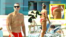 Caraghios: Mircea Badea a stat încordat ore în șir la piscină și... Adina Halas, spartă de celulită🤦‍♂