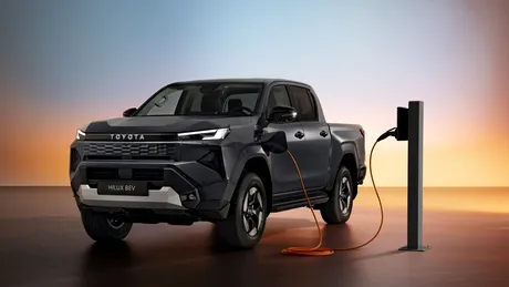 Hilux devine electric: Toyota anunță autonomie de 240 km și planuri pentru o variantă pe hidrogen