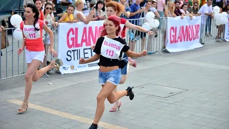 Revista GLAMOUR organizează cea mai glam întrecere de alergat pe tocuri