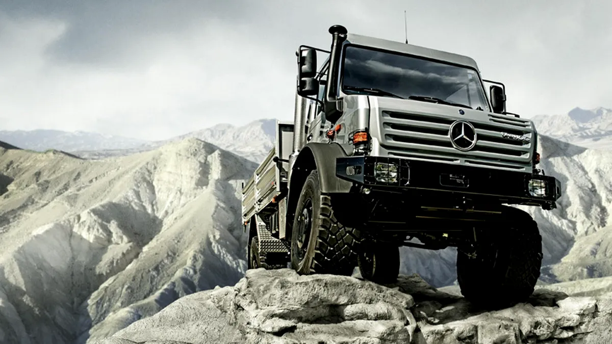 Mercedes-Benz Unimog – o legendă la 60 de ani