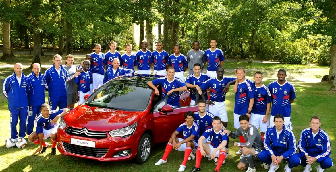 Citroën: partener al echipei naţionale franceze de fotbal