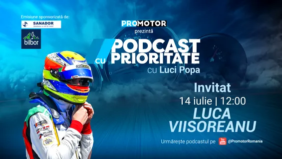 Podcast ProMotor #78 îl are ca invitat pe Luca Viișoreanu, pilotul adolescent care reprezintă România în Formula 4