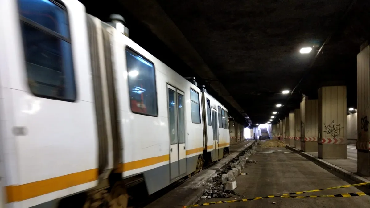 Primăria construiește o stație de tramvai în pasajul Victoriei, conectată cu stațiile de metrou