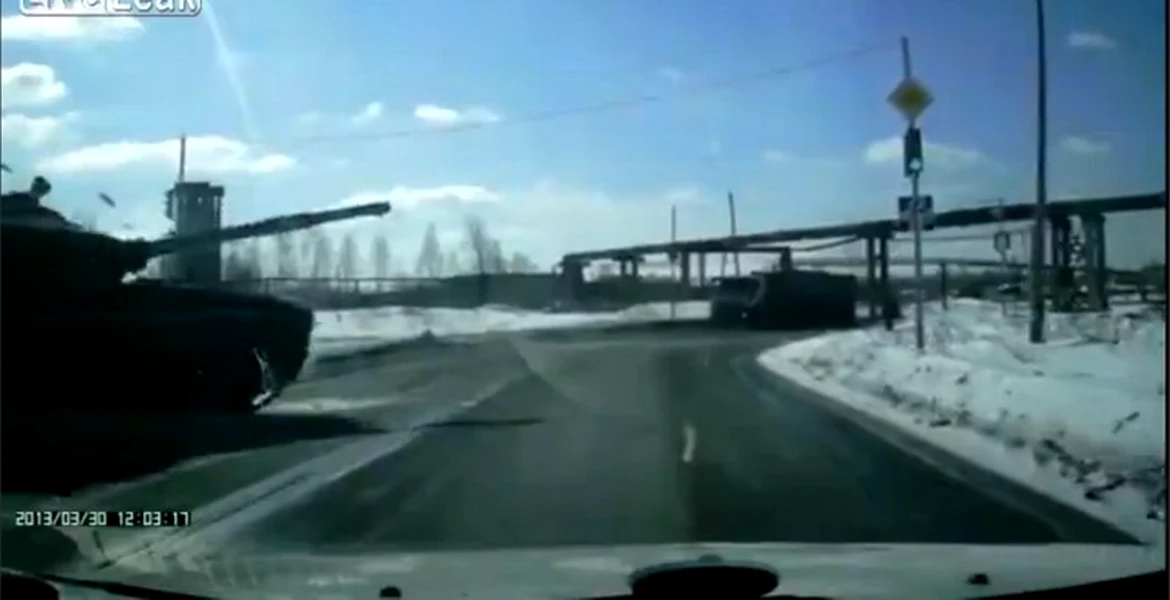 Cu tancul pe şosea în Rusia. Partea a II-a. VIDEO